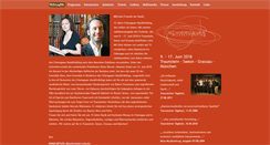 Desktop Screenshot of chiemgauer-musikfruehling.de